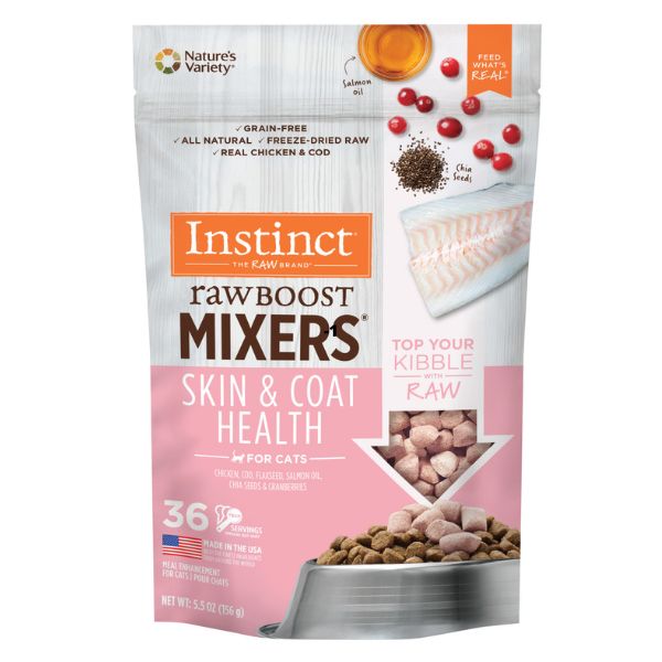 Alimento Instinct Skin & Coats Raw Boost Mixers Hola Compras