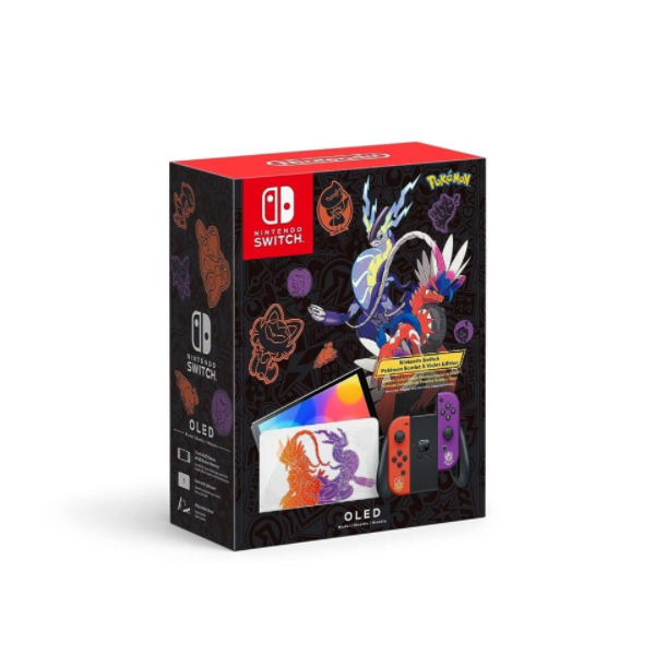 Consola Nintendo Switch – OLED Model: Pokémon Scarlet & Violet Edition Consola Nintendo Switch – OLED Model: Pokémon Scarlet & Violet Edition