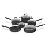 Juego de Ollas Cuisinart 55-11BK Antiadherentes 11 piezas