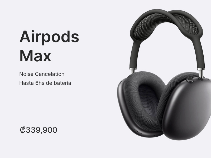 Airpods Max Hola Compras
